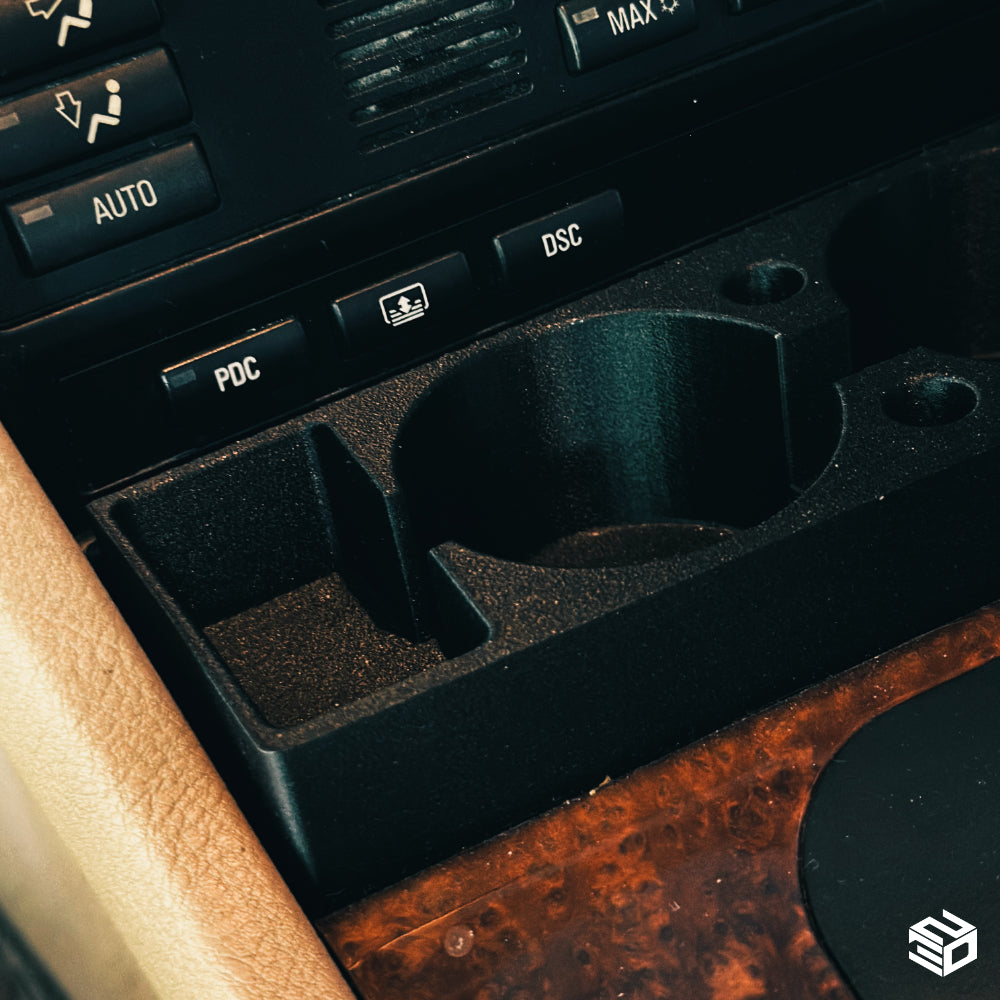 BMW Series 5 (E39) - ที่วางแก้วและช่องเก็บของ